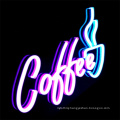 Super Luminous Manufacturer custom  neon coffee sign